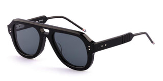 Thom Browne UES923A-G0002 unisex Black Pilot Sunglasses