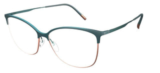 Silhouette URBAN FUSION 1608 women Green Geometric Eyeglasses