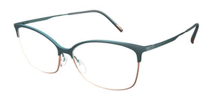 Silhouette URBAN FUSION 1609 women Green Geometric Eyeglasses