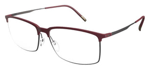 Silhouette URBAN FUSION 2947 men Red Geometric Eyeglasses