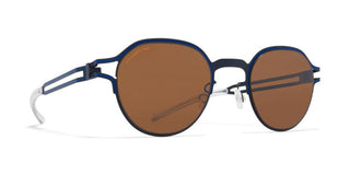 Mykita VAASA SUN unisex Blue Round Sunglasses