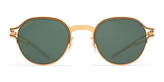 Mykita VAASA SUN unisex Gold Round Sunglasses