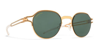 Mykita VAASA SUN unisex Gold Round Sunglasses