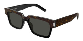 Saint Laurent Vadim Sl 732 Men Havana Squared Sunglasses