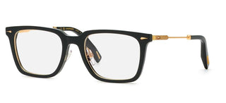 Chopard VCH346 unisex Black Geometric Eyeglasses