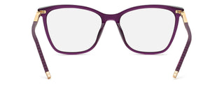 Chopard VCH349M women Violet Geometric Eyeglasses