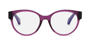 Chopard VCH350S women Violet Round Eyeglasses