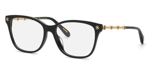 Chopard VCH352S women Black Geometric Eyeglasses