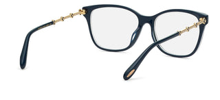 Chopard VCH352S women Blue Geometric Eyeglasses