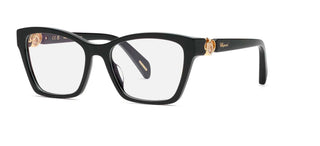 Chopard VCH355S unisex Black Geometric Eyeglasses