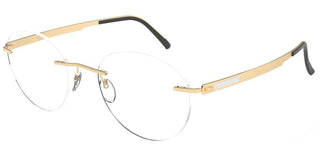 Silhouette VENTURE 5554/EP unisex Gold Round Eyeglasses