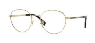 Versace VE 1279 men Gold Geometric Eyeglasses