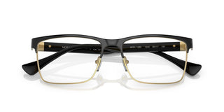 Versace VE 1285 men Black Geometric Eyeglasses