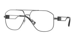 Versace VE 1287 men Ruthenium Pilot Eyeglasses