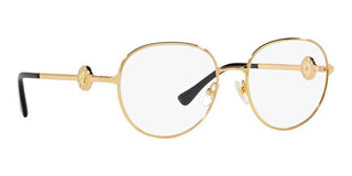 Versace VE 1288 women Gold Round Eyeglasses