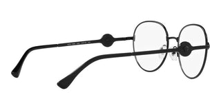 Versace VE 1288 women Black Round Eyeglasses