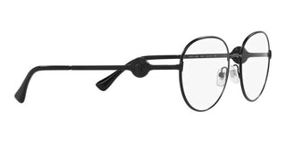 Versace VE 1288 women Black Round Eyeglasses