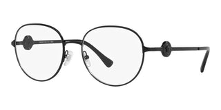 Versace VE 1288 women Black Round Eyeglasses