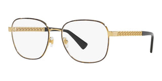 Versace VE 1290 men Havana Squared Eyeglasses