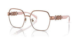 Versace VE 1291D women Rose gold Oversize Eyeglasses