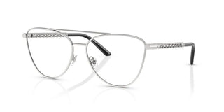 Versace VE 1296 women Silver Cat Eye Eyeglasses