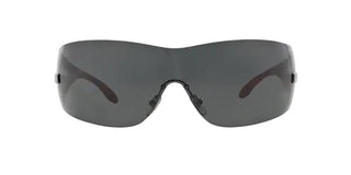 Versace VE 2054 unisex Black Shield Sunglasses