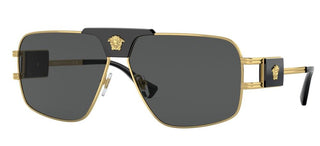 Versace VE 2251 men Gold Squared Sunglasses