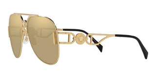 Versace VE 2255 unisex Gold Visor Sunglasses