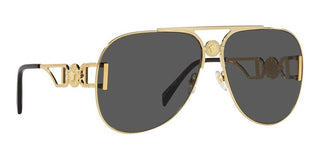 Versace Ve 2255 Unisex Gold Visor Sunglasses