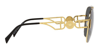 Versace Ve 2255 Unisex Gold Visor Sunglasses