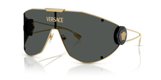 Versace VE 2268 men Gold Shield Sunglasses