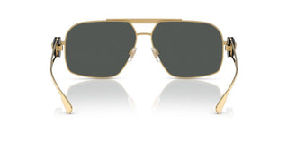 Versace VE 2269 men Gold Pilot Sunglasses