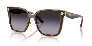 Versace VE 2278D women Havana Squared Sunglasses