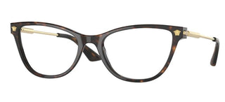 Versace VE 3309 women Havana Cat Eye Eyeglasses