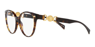 Versace VE 3334 women Havana Geometric Eyeglasses