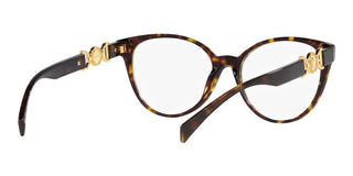 Versace VE 3334 women Havana Geometric Eyeglasses