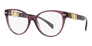 Versace VE 3334 women Violet Geometric Eyeglasses