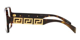 Versace VE 3337 women Havana Squared Eyeglasses