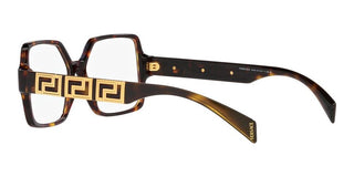 Versace VE 3337 women Havana Squared Eyeglasses