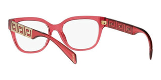 Versace VE 3338 women Red Squared Eyeglasses