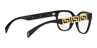 Versace VE 3338 women Black Squared Eyeglasses