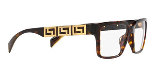 Versace VE 3339U men Havana Squared Eyeglasses