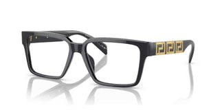 Versace VE 3339U men Black Squared Eyeglasses