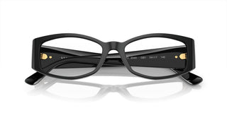 Versace VE 3343 women Black Geometric Eyeglasses