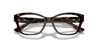 Versace VE 3344 women Havana Squared Eyeglasses