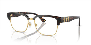 Versace VE 3348 men Havana Squared Eyeglasses