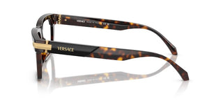 Versace VE 3354 men Havana Rectangle Eyeglasses