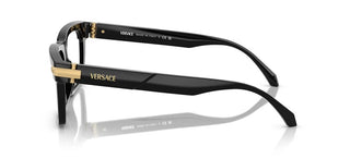 Versace VE 3354 men Black Rectangle Eyeglasses