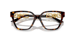 Versace VE 3358B women Havana Butterfly Eyeglasses