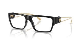 Versace VE 3359 men Black Rectangle Eyeglasses